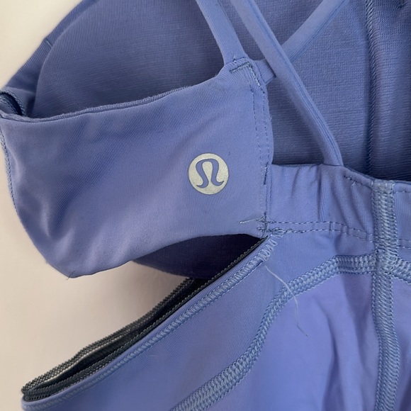 Periwinkle blue Lulu lemon tank - Picture 3 of 3
